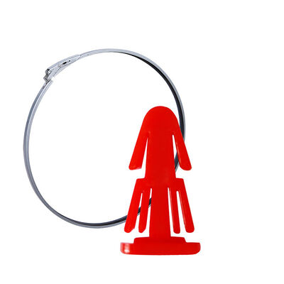 Buy Disposable Plastic Buckle Plastic Sealing Cap For Fiber Drums 3cm Height online manufacture