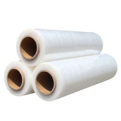 Mua In logo đàn hồi cao cuộn bọc kéo dài 280mm phim nhựa bọc kéo dài vận chuyển hàng hóa sản xuất trực tuyến