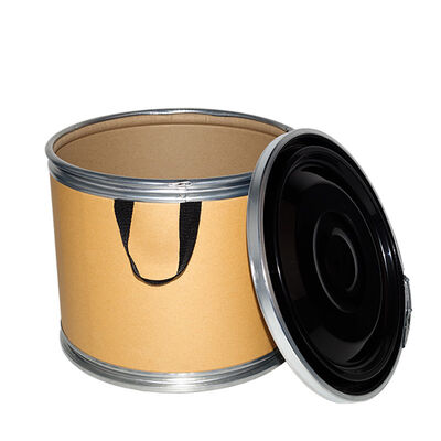 Buy Leak-Proof 20L Fiber Drum | Black Lid + Plywood Base | Cost-Effective Shipping From Shanghai, China online manufacture