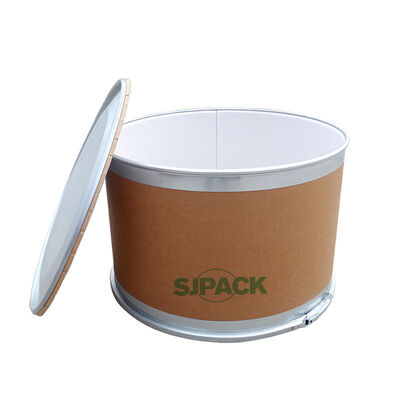 kupować 100L Fiber Shipping Drums Gorąco topić Wysokiej Temperatury odporne Fiber Storage Drums produkcja online