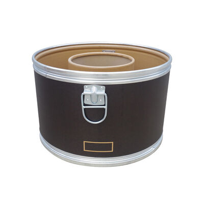 Buy OD 51cm Fiber Cable Drum Central Core Fiber Drum With Lid For Wires online manufacture