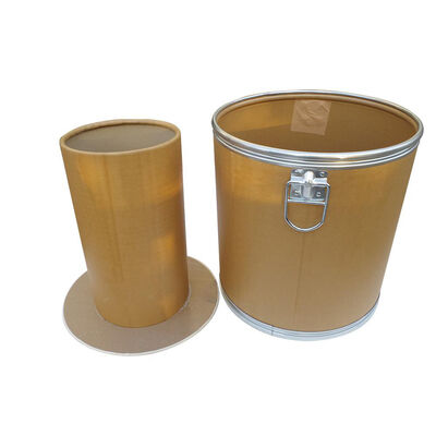 buy 280g Kraft Paper Core Welding Wire Drum Custom Fiber Drum With Lid online manufacture