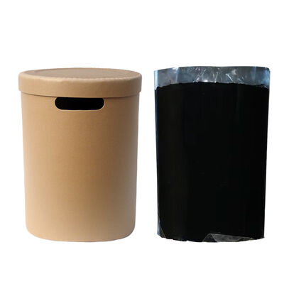 comprar Tambor de fibra PUR empilhável de 25L com tampa resistente ao calor – Embalagem à prova de corrosão para colas de borracha butílica e PUR de fusão a quente Fabricação em linha