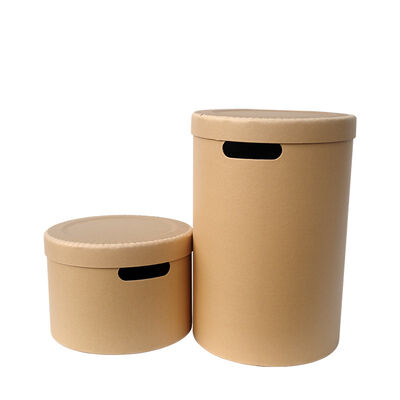 Buy PUR Adhesive Fiber Drums With Easy-Peel Lining | Multi-Size, Recyclable & UN-Certified online manufacture