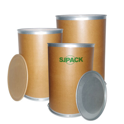 Buy Hot Melt Glue Fiber Drum 220L Kraft Paper Storage Barrel online manufacture