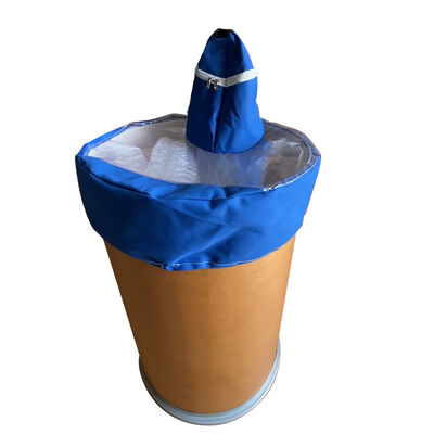 Buy Custom Size 24 Inch Fiber Drum Cover, Bulk Bag Filter Lid, Polyester Filtration Sleeve for Industrial Dust Collection online manufacture