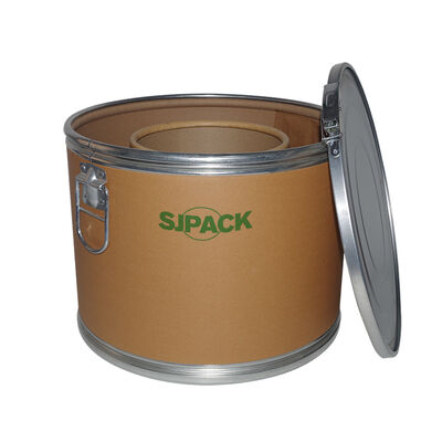 Buy Lightweight Fiber Drum Diameter Varies Commonly 12 To 24 Inches Capacity 10 To 200 Liters Designed for Safe Handling and Storage online manufacture