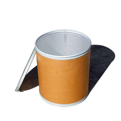 comprar Establecible cuando cerrado barril de papel kraft industrial que soporta el rango de temperatura de menos 20 grados Celsius a 60 grados Celsius diseñado para almacenamiento industrial Fabricación en línea