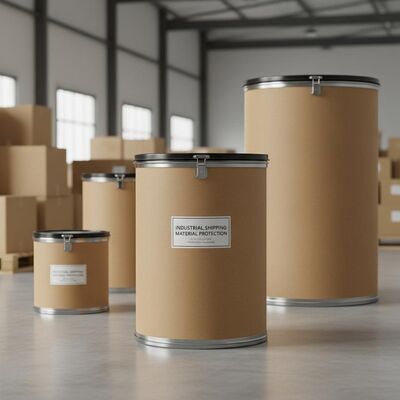 Buy 10 To 200 Liters Fiberboard Shipping Drum Cylindrical Packaging Solution for Industrial Shipping and Material Protection online manufacture