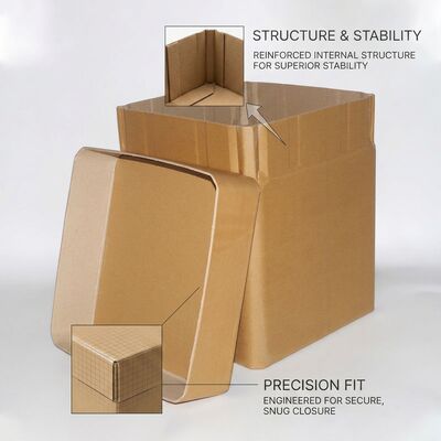 acquistare UN 4G Certificato colore personalizzato stampato stackable quadrato Fibra tamburo 30 galloni container sfuso fabbricazione online
